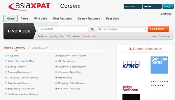 Top Websites to Find a Job in China-AsiaXPAT